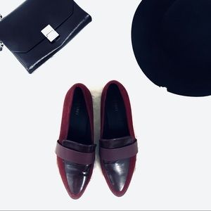 Velvet Loafers Size 8